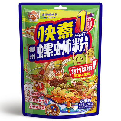 360克快煮螺蛳粉双椒味